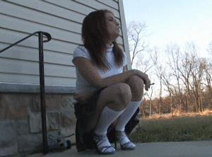 www.oldschoolbondage.com - 2503ASHLEE-What are you going to do! Tie me up and spank me! thumbnail