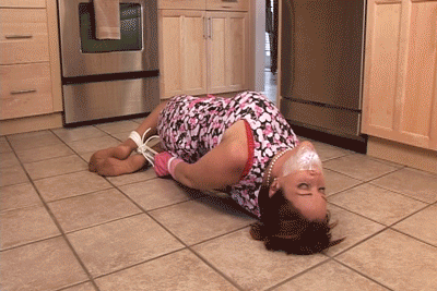 www.oldschoolbondage.com - 2305RACHel-Big busted MILF housewife grabbed and gagged thumbnail